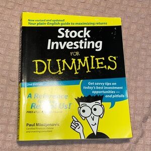 Stock Investing for Dummies Book Paul Mladjenovic